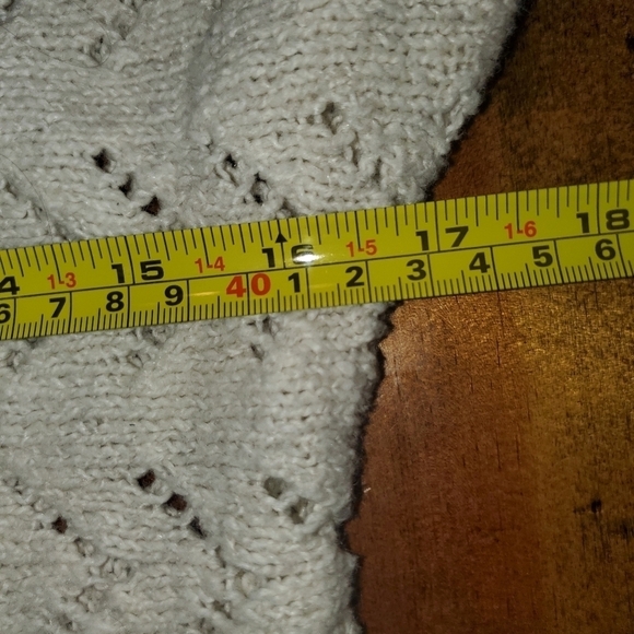 Aeropostale small knit cardigan short sleeve one button - Picture 7 of 10